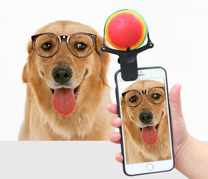 Pawvlog Capture Clip - grabs your pet's attention on camera