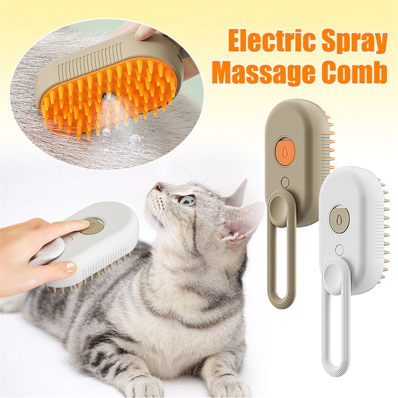 Pawvlog Steam Grooming Brush - light mist spray