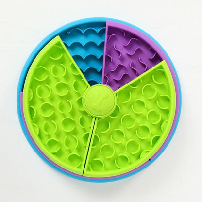 Pawvlog Puzzle Feeder - colorful puzzle design