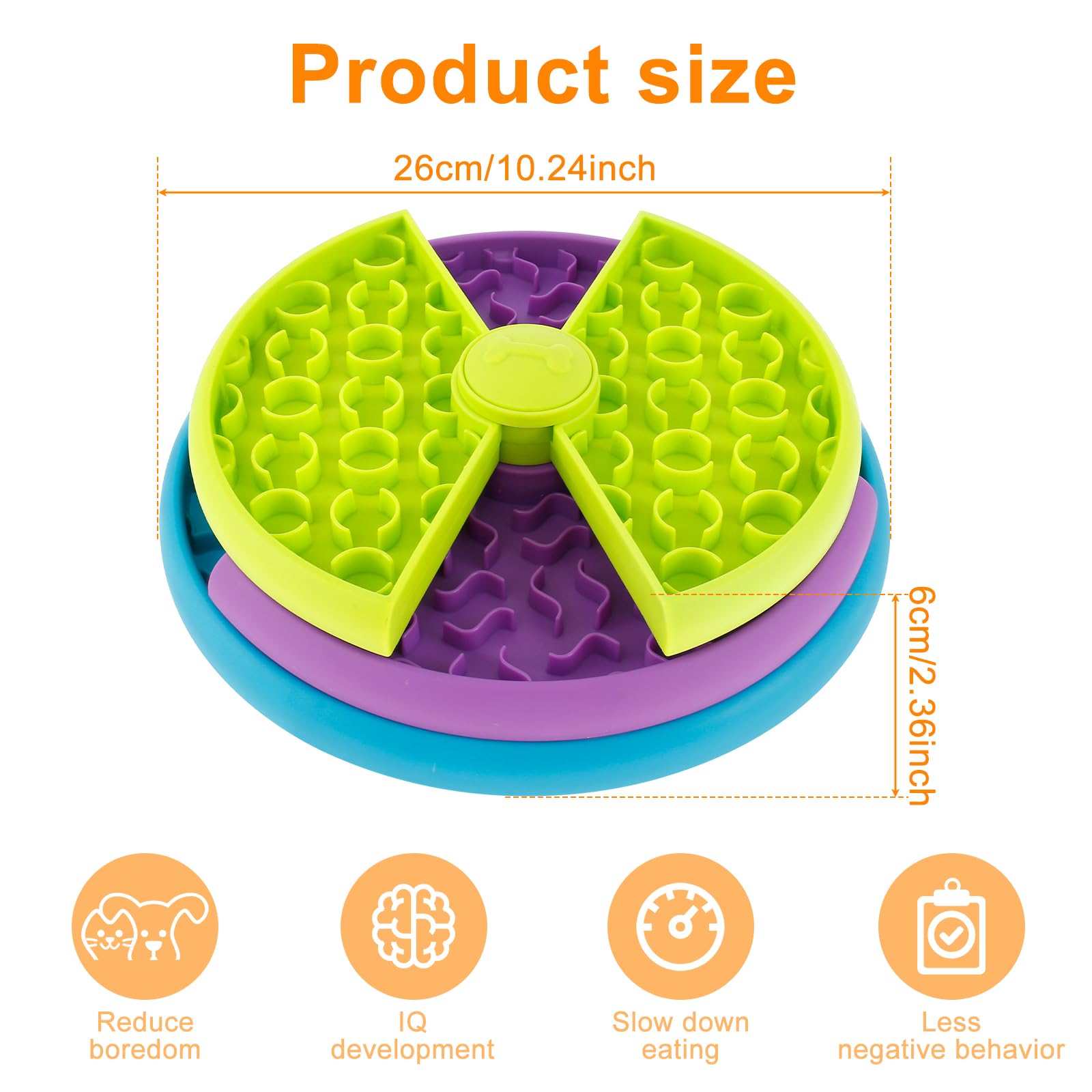 Pawvlog Puzzle Feeder - slows fast eaters